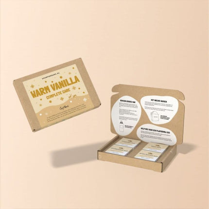 ShampooBars Giftbox Warm Vanilla Complete Care - 2x60+2x45gr