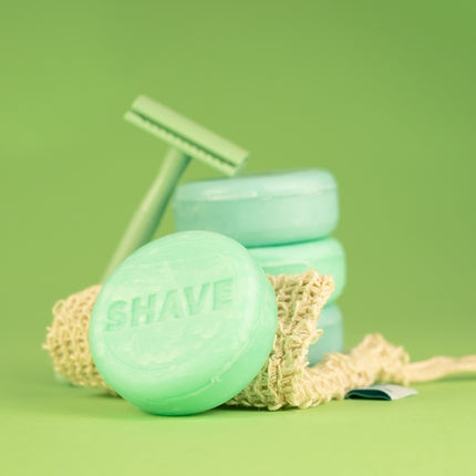 ShampooBars Shaving Bar Aloë Vera & Komkommer - 60g