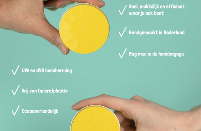 ShampooBars Zonnebrand SPF 50 - 50g