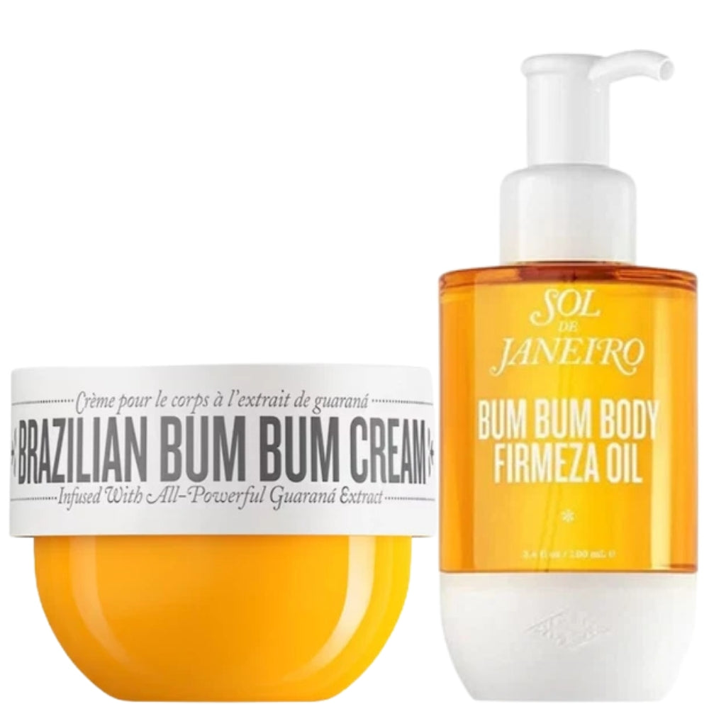 Sol De Janeiro Bum Bum Body Cream & Oil Set - 75+100ml