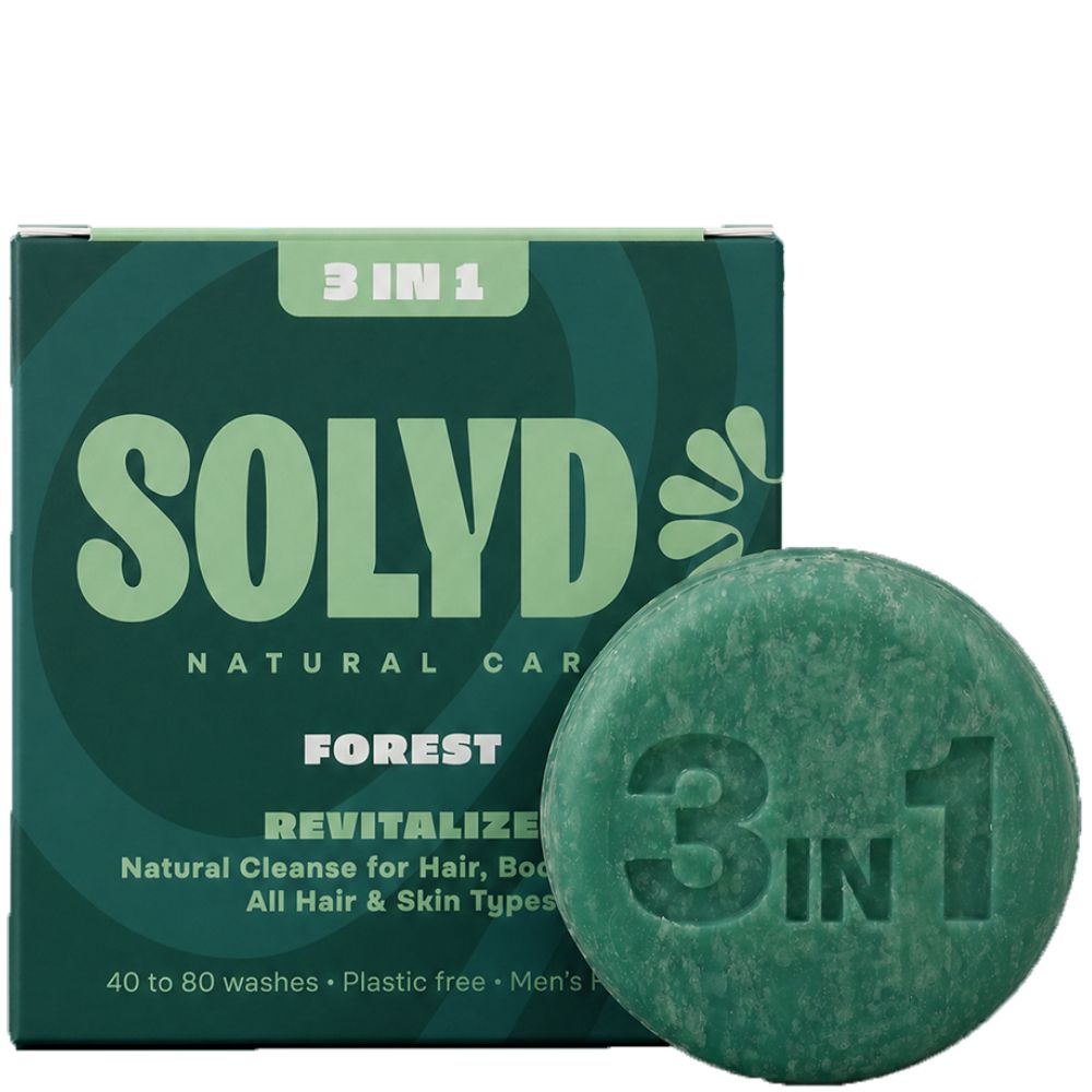 SOLYD 3-in-1 Bar Forest Haar, Lichaam en Gezicht - 60g