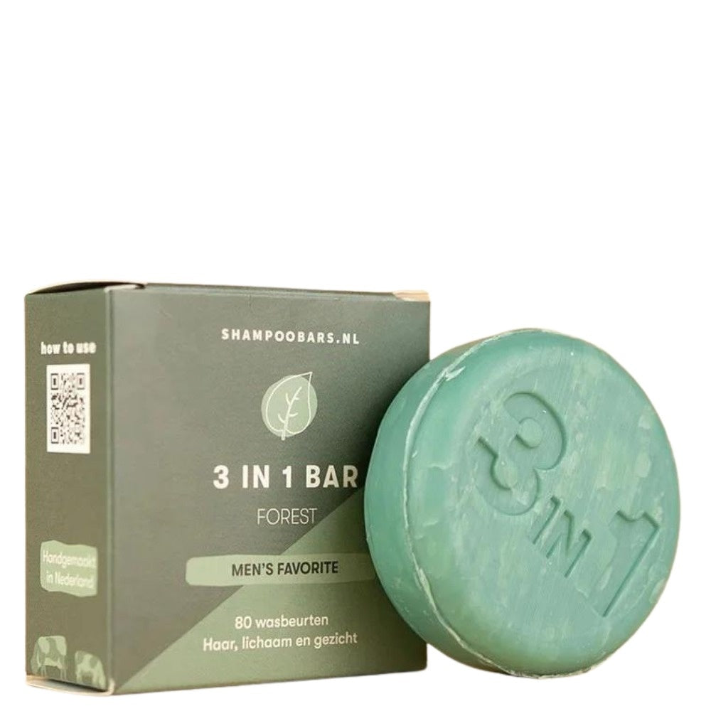 SOLYD 3-in-1 Bar Forest Hair, Body and Face - 60g