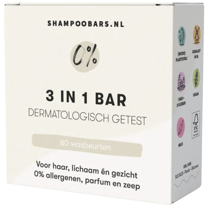SOLYD 3-in-1 Bar Hair and Body 0% Allergens - 60g