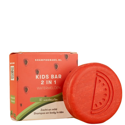 SOLYD 3-in-1 Kids Bar Watermeloen Haar en Lichaam - 60g
