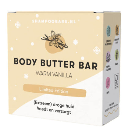 SOLYD Body Butter Bar Warm Vanilla (Extremely) Dry Skin - 45gr
