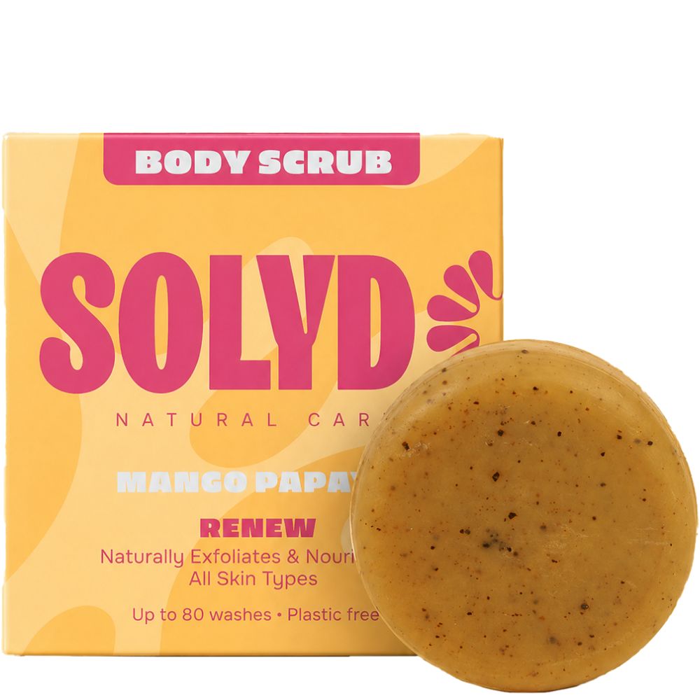 SOLYD Body Scrub Bar Mango - Papaja - 60g
