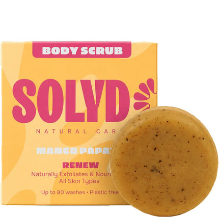 SOLYD Body Scrub Bar Mango - Papaja - 60g