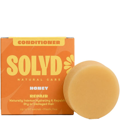SOLYD Conditioner Bar Honey Curly & Dry Hair - 40g