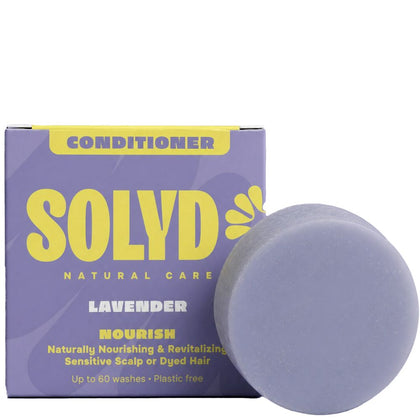 SOLYD Conditioner Bar Lavender Frizzy Hair 0% Fragrance - 45g