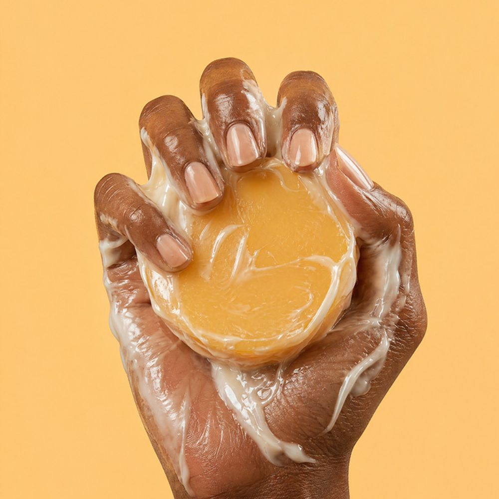 SOLYD Conditioner Bar Mango Papaya Curly & Dry Hair - 60g