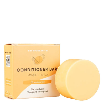 SOLYD Conditioner Bar Mango Papaya Curly & Dry Hair - 60g