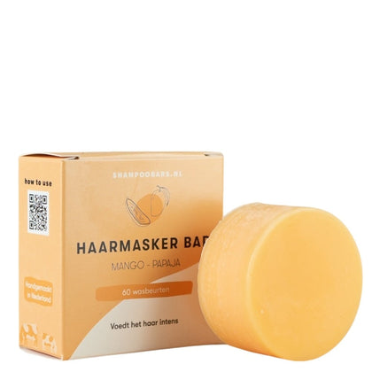 SOLYD Haarmasker Bar Mango Papaja Extra Voedend - 45g