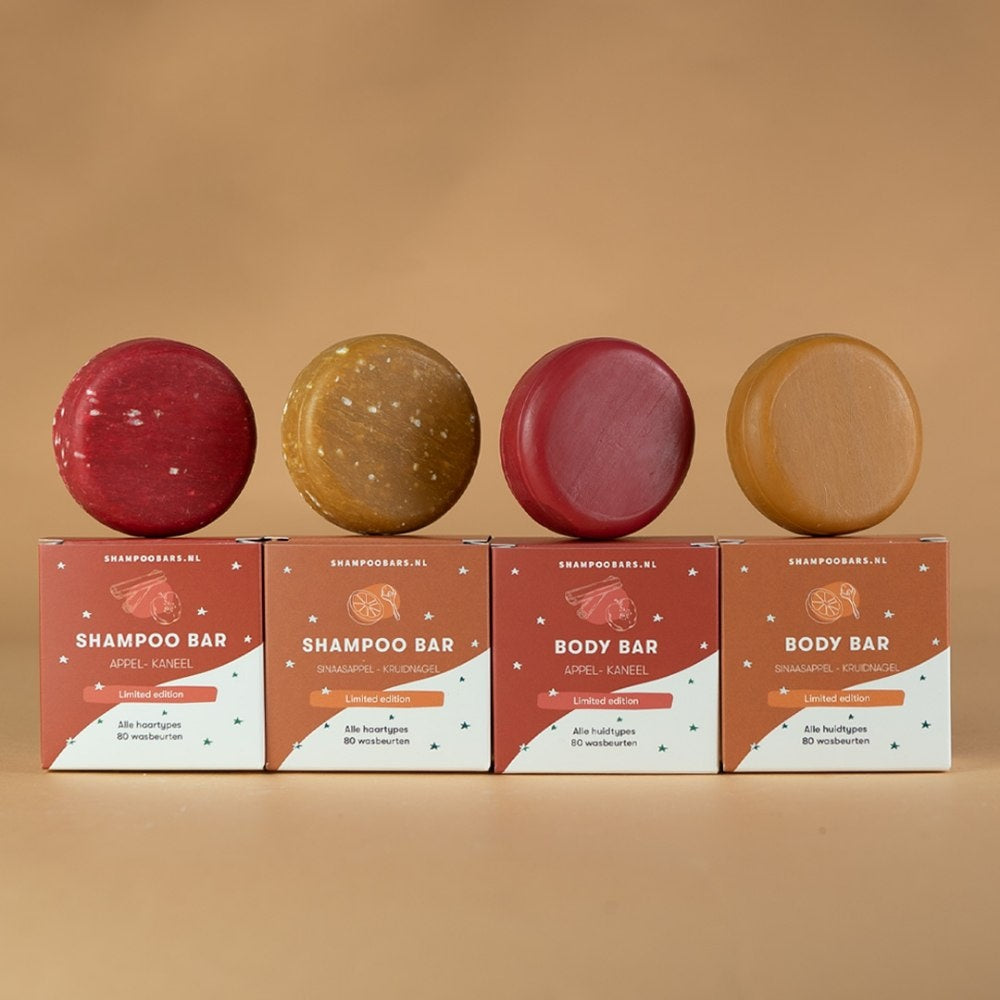 SOLYD Shampoo Bar Apple Cinnamon All Hair Types - 60g