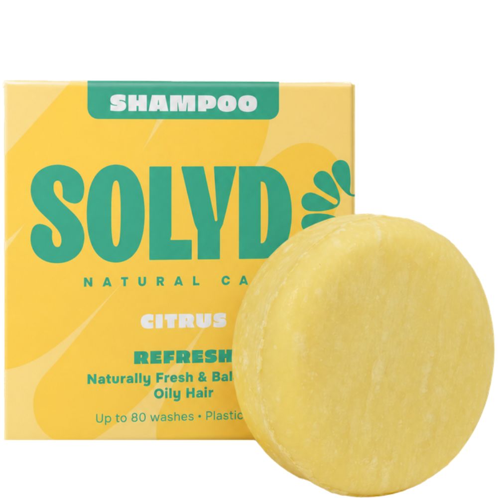 SOLYD Shampoo Bar Citrus Vet Haar - 60g