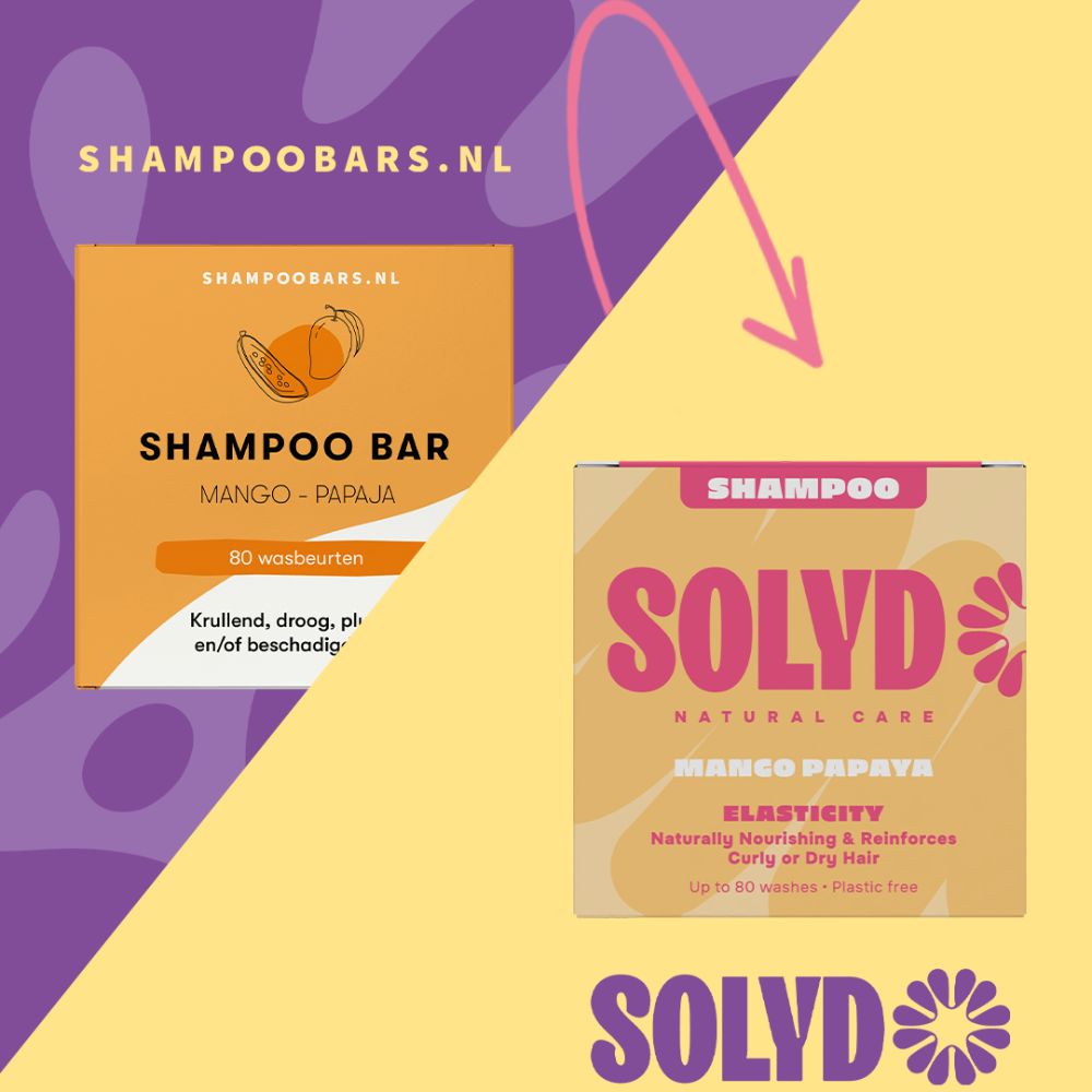 SOLYD Shampoo Bar Citrus Vet Haar - 60g