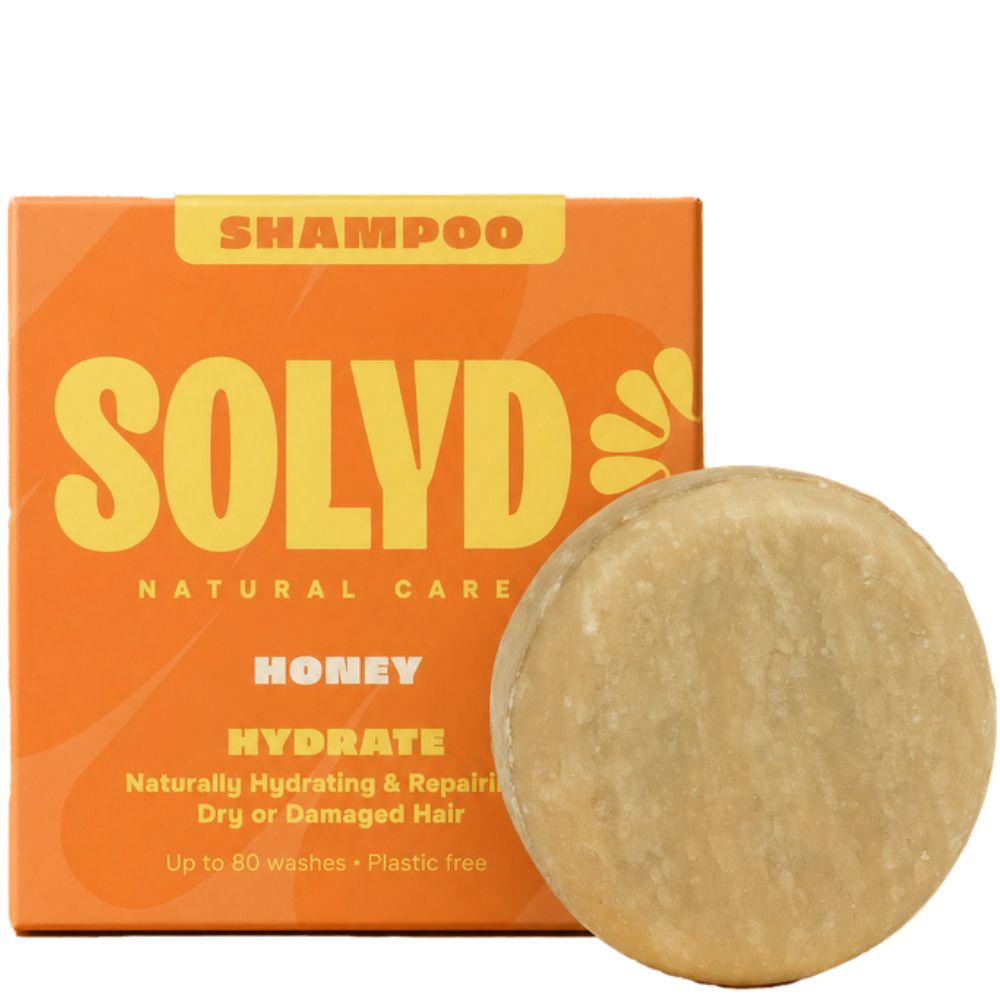 SOLYD Shampoo Bar Honing Krullen & Droog Haar - 60g