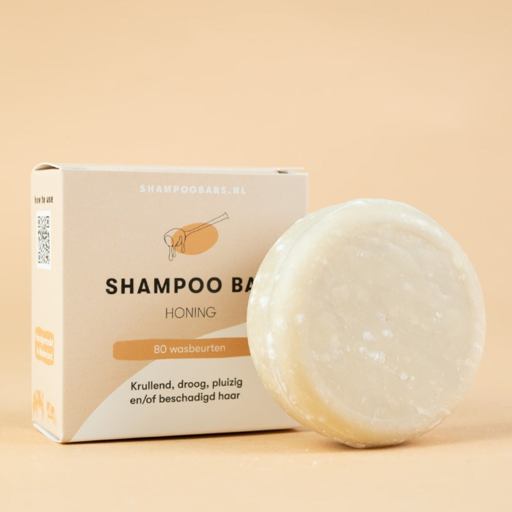 SOLYD Shampoo Bar Honing Krullen & Droog Haar - 60g