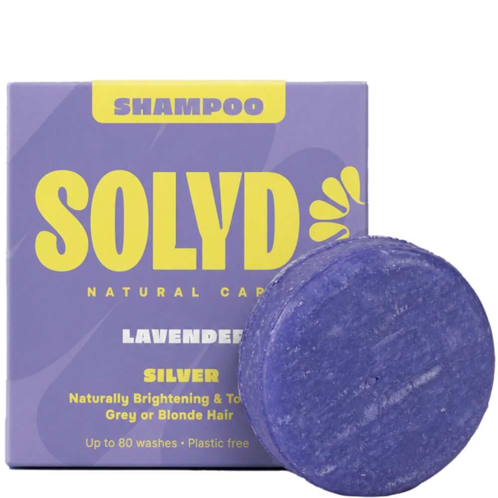 SOLYD Zilvershampoo Bar Lavendel  Alle Haartypes - 60g