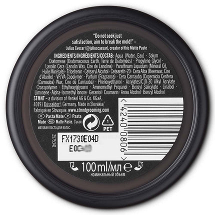 STMNT Grooming Matte Paste - 100ml