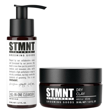 STMNT Grooming Travel Dry Texture Set - 80+30ml