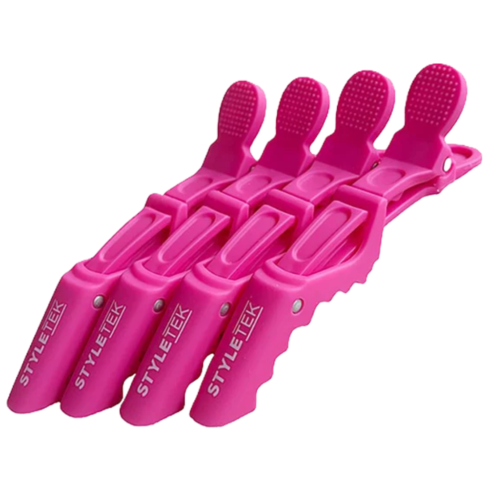 Styletek Alligator Clips Roze Verdeelklem - 4stuks
