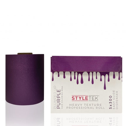 Styletek Plumped Up Purple Heavy Texture Folie Rol - 100M