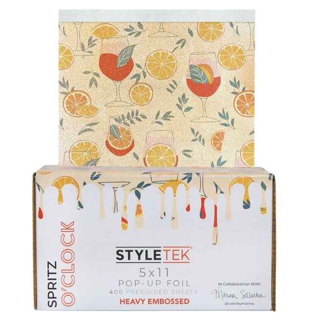 Styletek Pop-up Foil 5x11 Prefolded Sheets Spritz O'clock - 400pcs