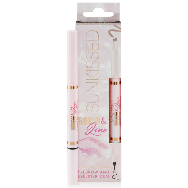 Sunkissed Brow & Line Eyebrow Pencil & Eyeliner Duo - 0.3g