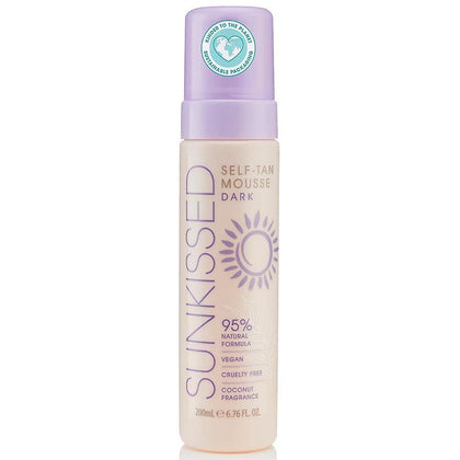 Sunkissed Dark Self Tan Mousse - 200ml