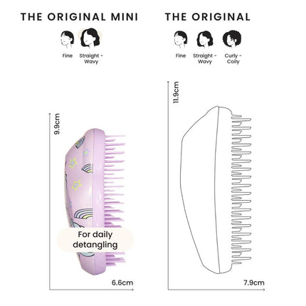 Tangle Teezer Kids Haarborstel - Multi Unicorn
