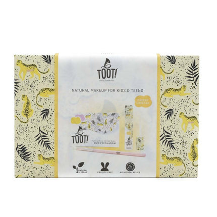 TOOT! Cheetah Glow Eyeshadow & Lipgloss Box Set