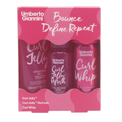Umberto Giannini Bounce Define Repeat Giftset - 50+50+50ml