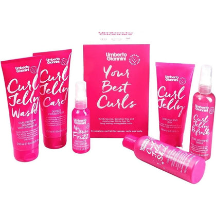 Umberto Giannini Curl Jelly Your Best Curls Kit