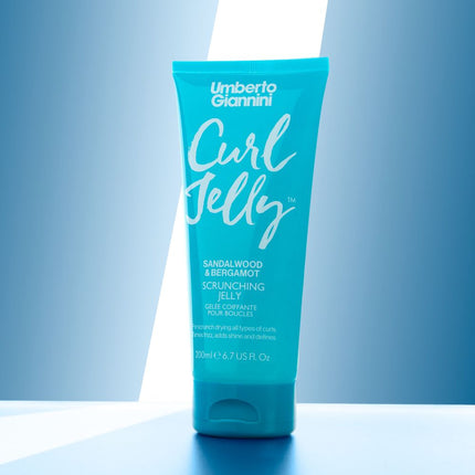 Umberto Giannini Curly Jelly Scrunching Jelly Sandalwood & Bergamot - 200ml