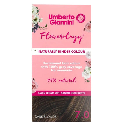 Umberto Giannini Flowerology Vegan Colour Dark Blonde 7.0 - 110 ml