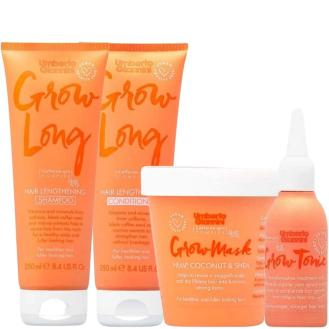 Umberto Giannini Grow Longer Set - 250+250+230+75ml