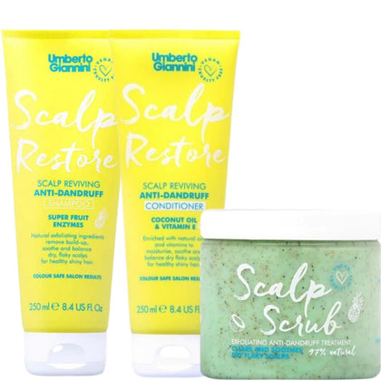 Umberto Giannini Scalp Restore Set - 250+250+200ml