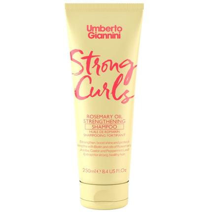 Umberto Giannini Strong Curls Rosemary Oil Strengthening Shampoo - 250ml