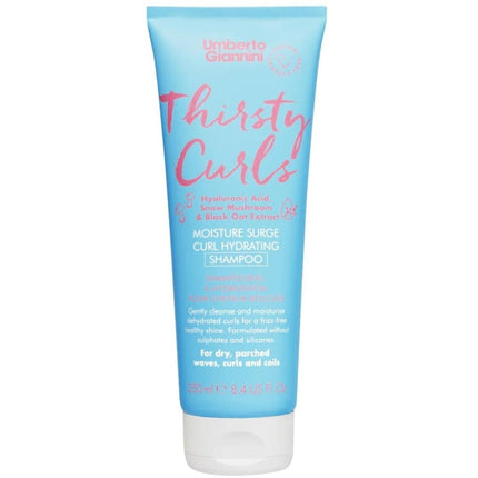 Umberto Giannini Thirsty Curls Moisture Surge Shampoo - 250 ml
