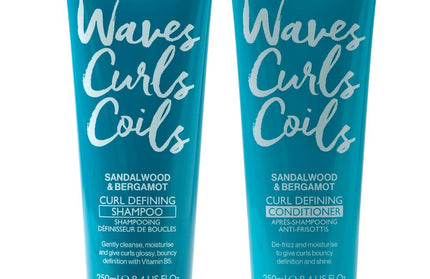 Umberto Giannini Waves, Curls & Coils Shampoo & Conditioner - 2x250ml