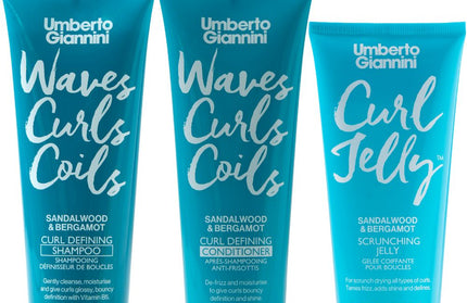 Umberto Giannini Waves, Curls & Coils Trio - 200+250+250ml