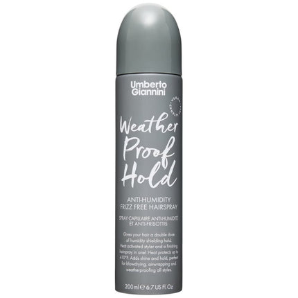 Umberto Giannini Weather Proof Hold Anti-Humidity Frizz Free Hairspray - 200ml