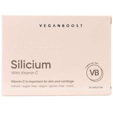 Veganboost Silicium + vitamine C - 30pcs