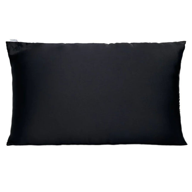 Veganboost The Satin Pillowcase Lava Stone Black