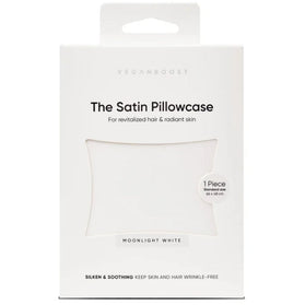 Veganboost The Satin Pillowcase Moonlight White