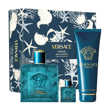 Versace Eros Pour Homme Eau de Parfum Giftset - 100ml+150ml+5ml