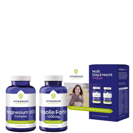 Vitakruid Basis Bundel Vrouw - 2x30+2x90st
