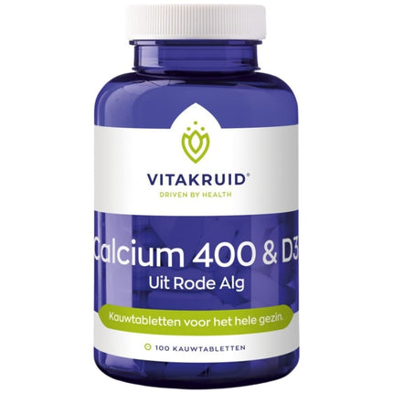 Vitakruid Calcium 400 & D3 Voor het hele gezin - 90pcs