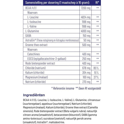 Vitakruid Elite Post Workout Vrouw 20 dagen - 325gr