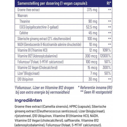 Vitakruid Energie Complex - 60pcs